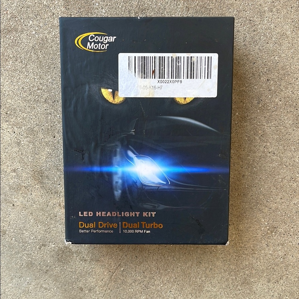 Cougar Motor LED Headlight Kit